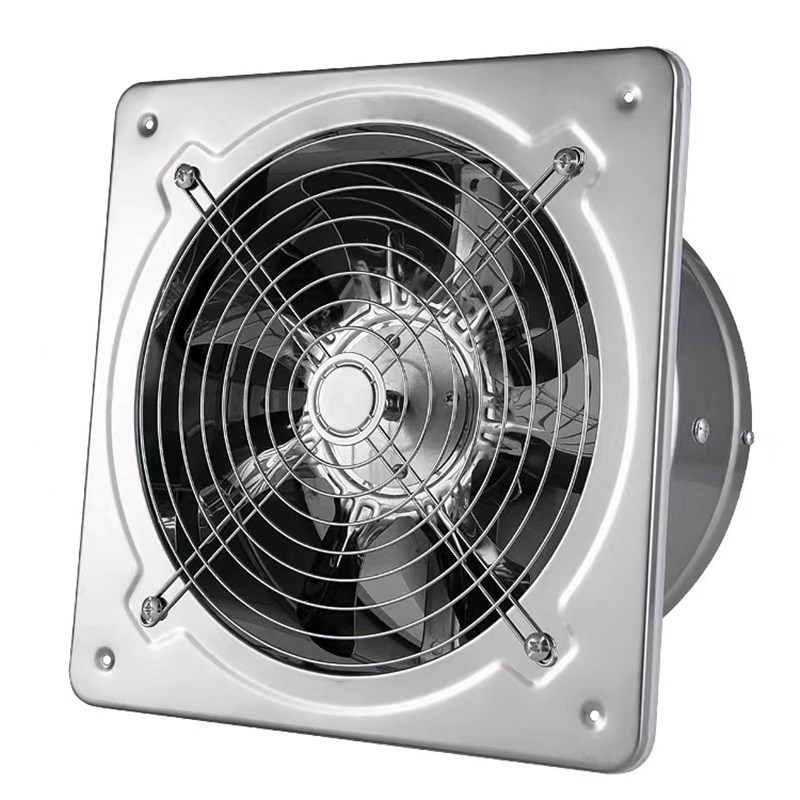 排气扇厨房不锈钢铁换气扇家用抽油烟6寸-12寸排风机化妆室排风扇