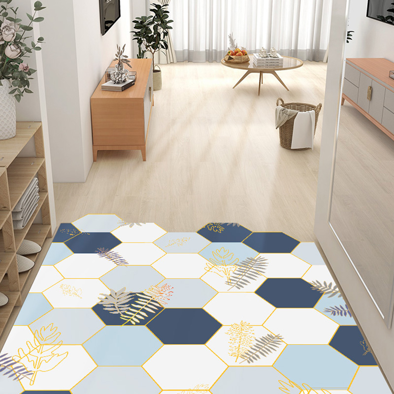 免洗皮革入户门地垫进门垫防水防滑踩脚垫可擦洗裁剪家用厨房地毯