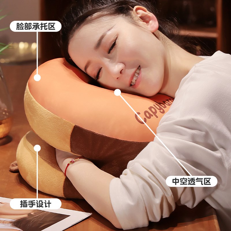 午睡枕办公室午休神器睡觉抱枕中小学生教室课桌中午趴睡枕头夏季