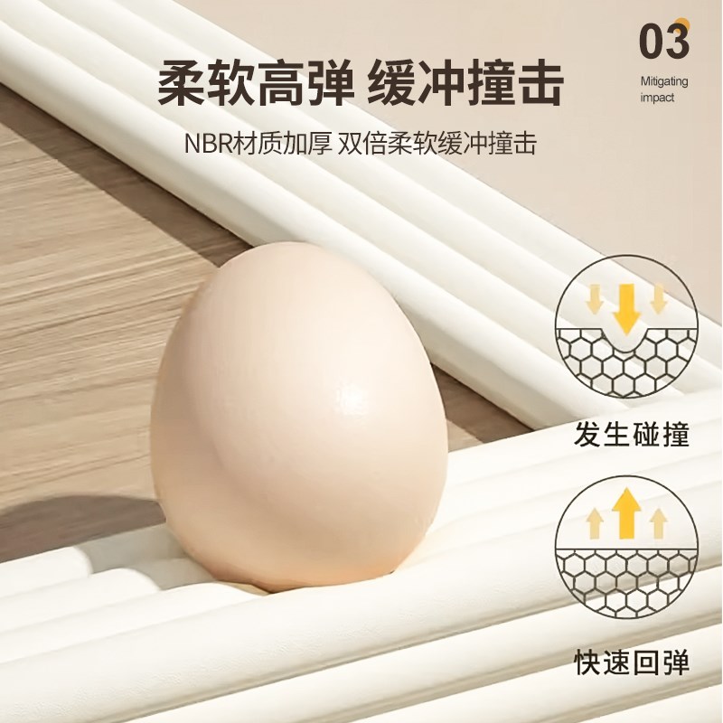 加厚防撞条婴儿儿童环保无味窗台桌子墙角包边海绵防磕碰软包墙贴