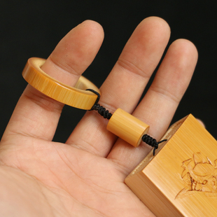 精品名家书文纯手工雕刻钟馗老玉竹手牌挂件文玩竹雕实心玉竹把玩