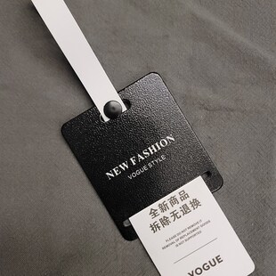 防盗扣防拆吊牌定做一次性防调包调换标签服装衣服PVC吊牌定制