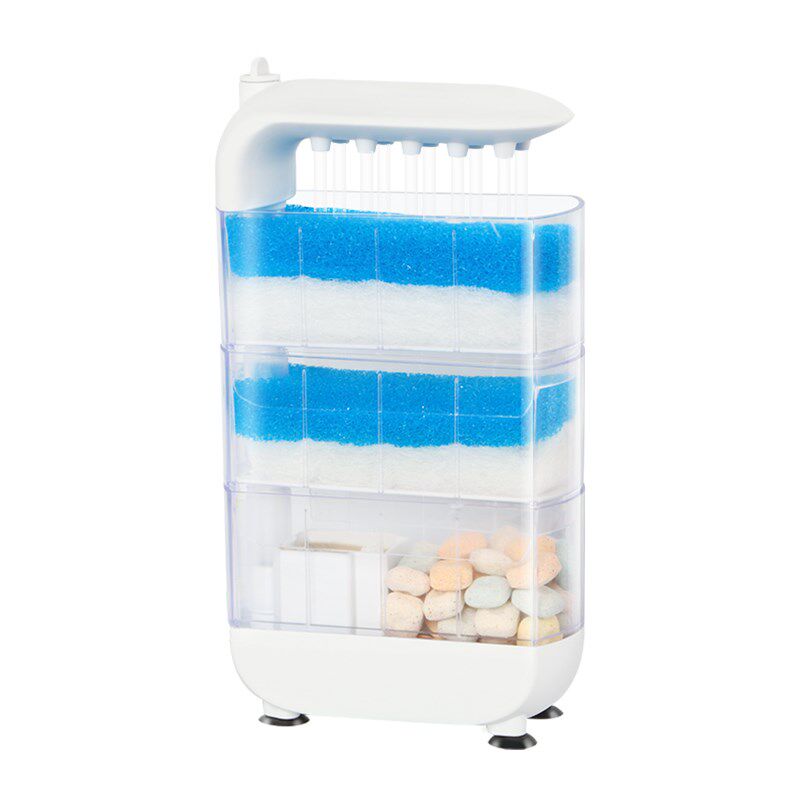 龟缸过滤器乌龟鱼缸过滤制氧一体机水泵低水位乌龟缸循环系统龟箱