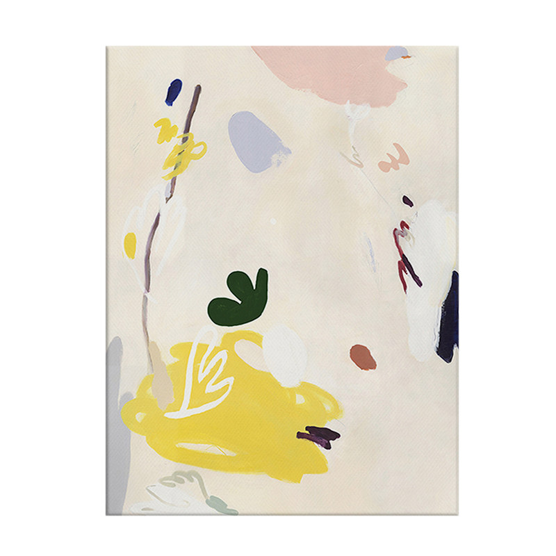 YASAN 纯手工手绘客厅油画简约艺术画竖版装饰画沙发背景墙挂画,家居饰品,油画,淘宝优惠券,粉丝福利购,淘宝优惠卷