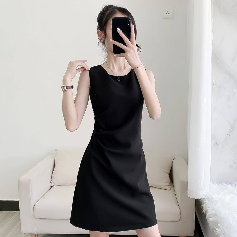 2021新款夏白色修身显瘦短款气质连衣裙晚宴年会小个子生日礼服女