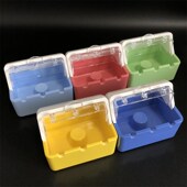 圆形烟灰盅大长方形类烟缸 烟灰缸带盖烟缸彩色防风烟灰盒时尚 包邮