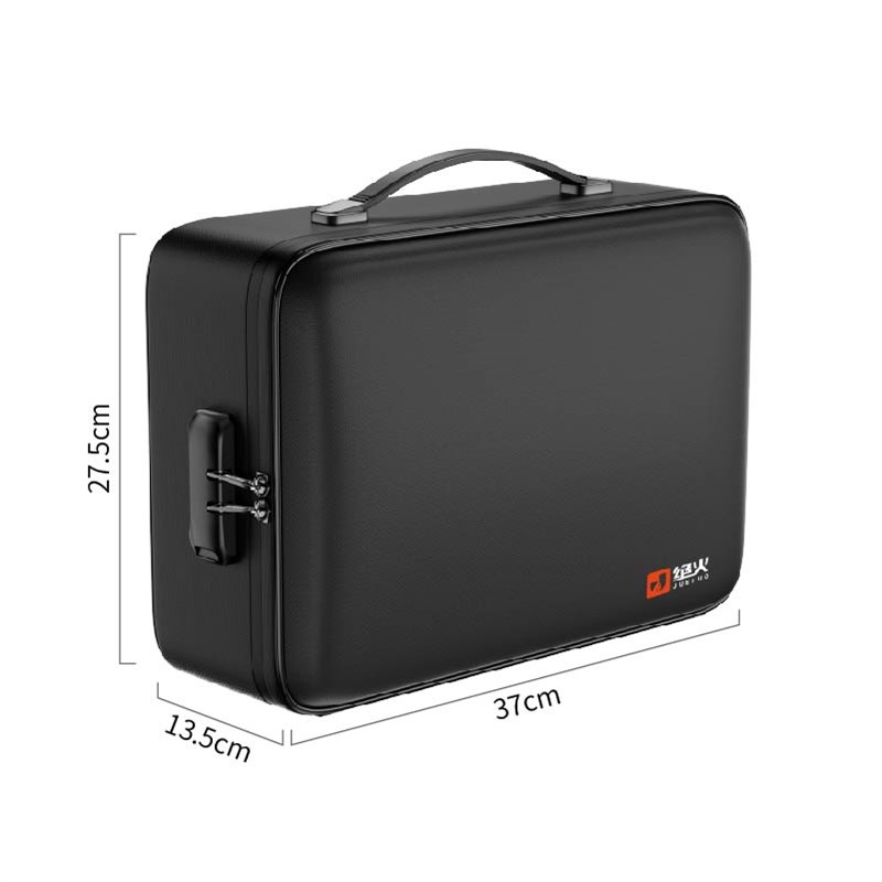 绝火手提风琴证件包大容量商务档案收纳隔热防潮文件夹手提密码箱