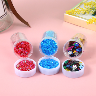 闪粉金粉闪光画画手工制作材料儿童DIY金粉笔银粉亮粉炫彩包邮