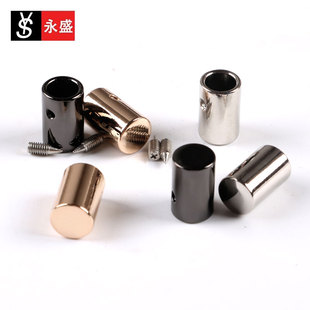 7MM高档合金拧螺丝吊钟羽绒服大衣绳止扣裤腰绳扣配件扣百搭装饰