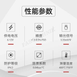 GEFRAN杰佛伦 C31-6-M-B35D-1-4-D 高温熔体压力传感器/变送器
