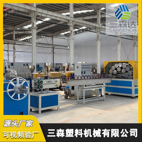 纤维管及PVC加筋缠绕管成型设备 塑料管排水管防腐风管生产线
