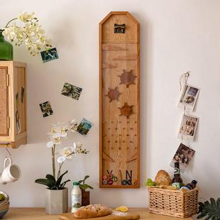 创意壁饰实木娱乐开瓶啤酒启瓶器壁挂决定转盘酒吧装饰壁挂式E8