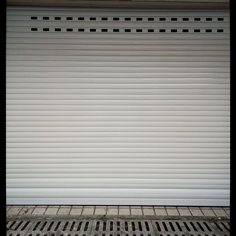 欧式铝合金卷帘门自动遥控升降门家用电动车库门防盗进户门定制