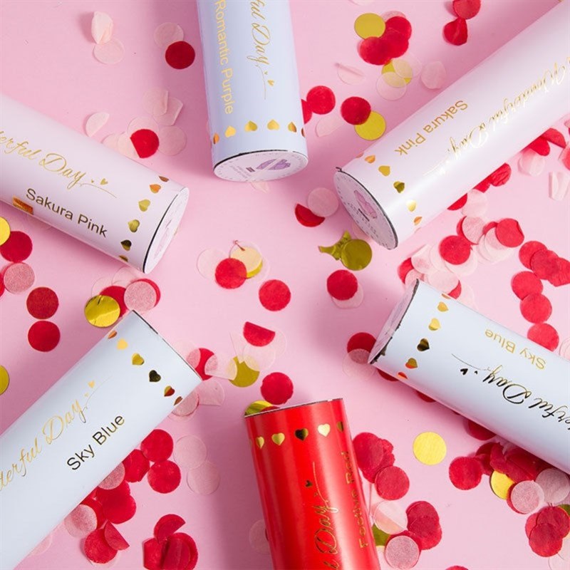 手持小拉花手持小拉炮彩带手持小礼炮过年礼花春节礼花喷花筒婚礼