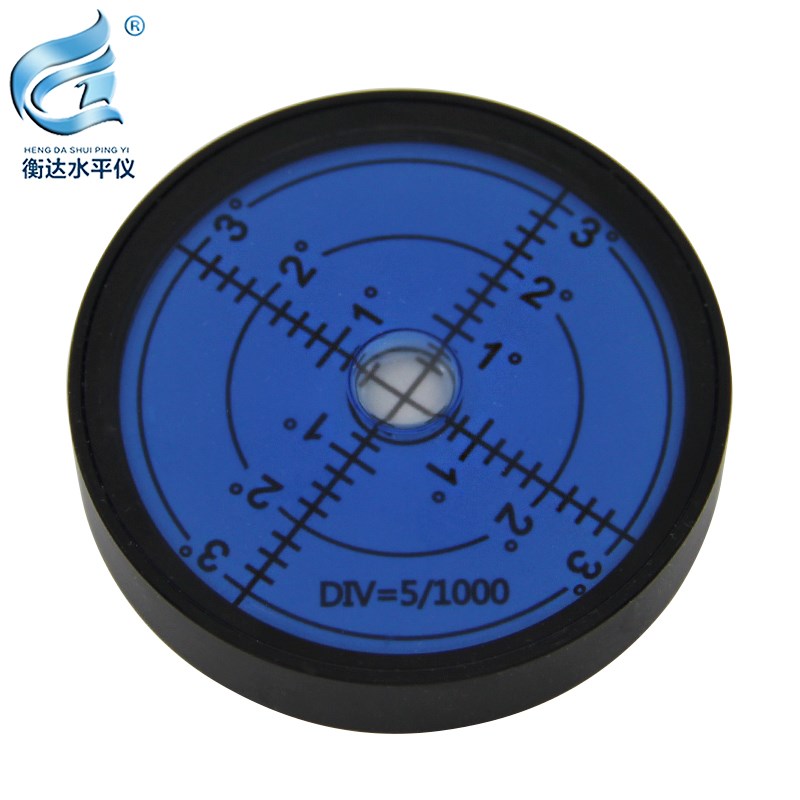 铝合金万向水平泡水平仪0内刻线15分多颜色高精度水平器水准泡