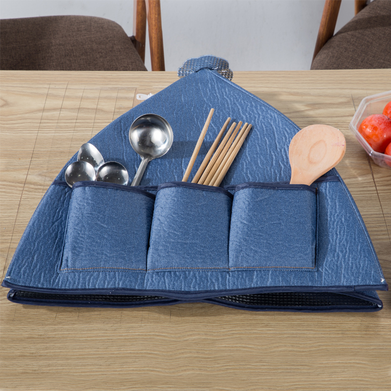 保温菜罩饭菜餐桌防尘罩大号剩菜加热家用新款冬季保暖加厚可折叠