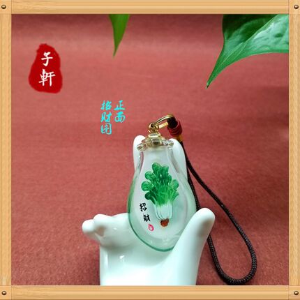 老北京鼻烟粉提神把玩纯手工内画瓶非遗
