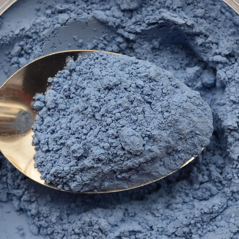 重彩100克计价工笔青金蓝色浅蓝灰矿物0目颜料浅色国画