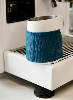 WPM惠家拉花缸450ml咖啡拉花杯奶泡杯不锈钢斜口尖嘴圆嘴无把手款