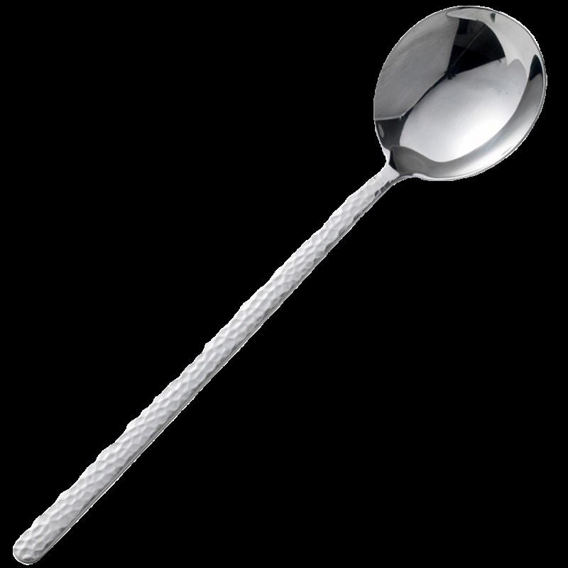 米立风物勺子家用高档精致不锈钢圆勺汤匙儿童吃饭小勺调羹拌饭勺