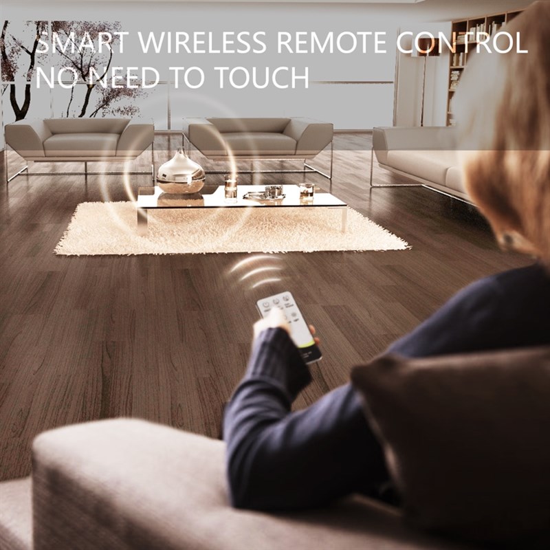 遥控香薰机加湿器家用超声波定时喷雾扩香机器静音无水自动关闭