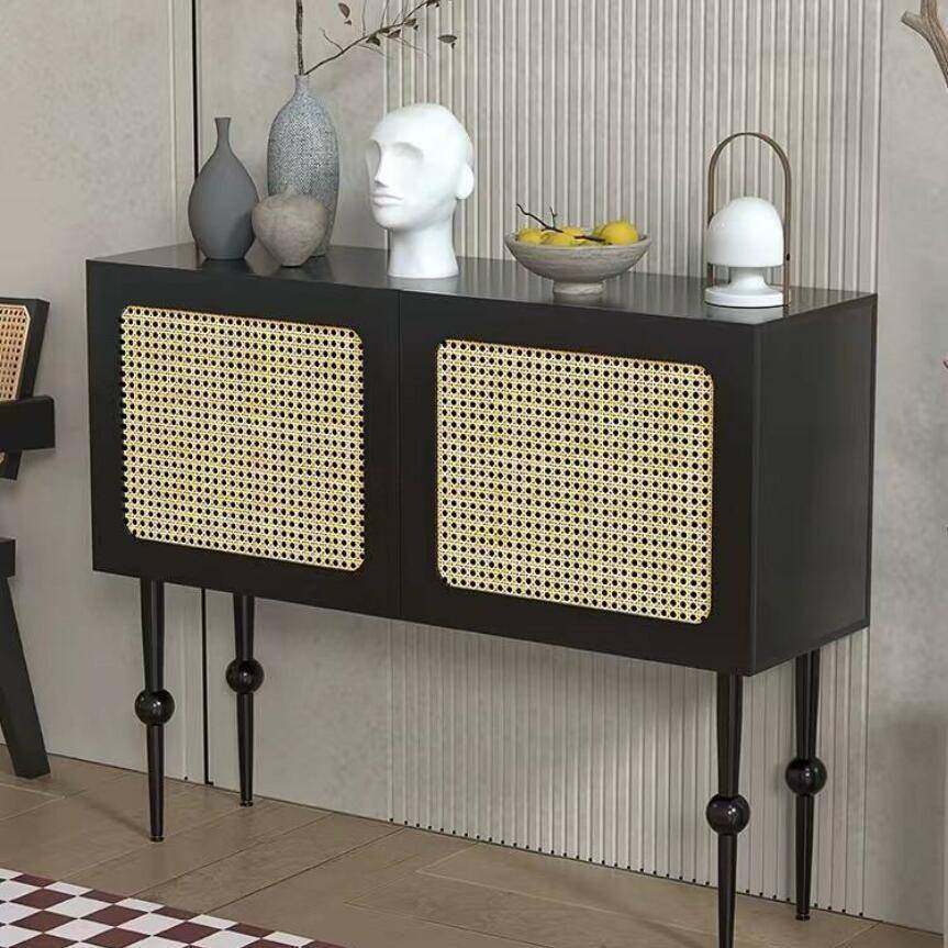 简约藤编玄267关柜奢入户过道走廊窄靠墙边轻柜厅客储物收纳柜餐,基础建材,脚轮/万向轮,淘宝优惠券,粉丝福利购,淘宝优惠卷