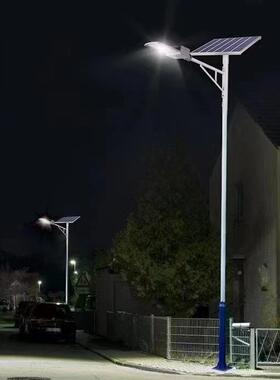 2路W灯户外0led6杆米80高亮人体感应整晚亮灯公路445景区照明