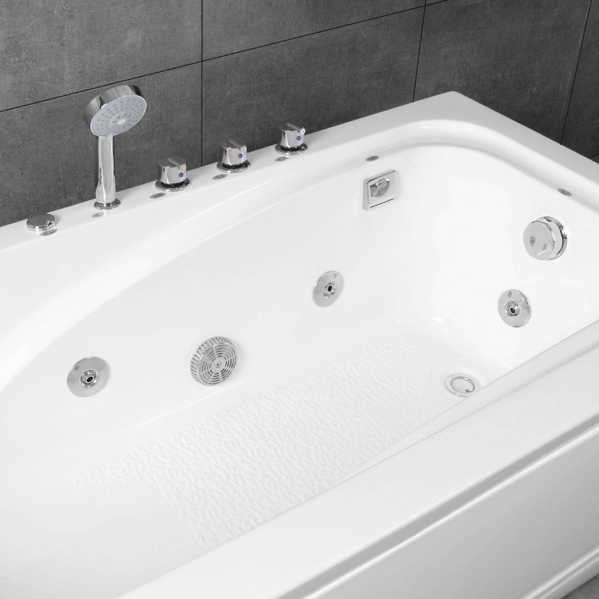 裙克力边浴缸可加冲浪按摩温恒加热龙头五金613家用洗亚澡盆,家装主材,普通浴缸,淘宝优惠券,粉丝福利购,淘宝优惠卷