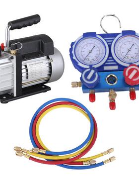 电动汽车真泵CFM/高真空度/真空NFI业合机工空制冷真空贴泵组套装