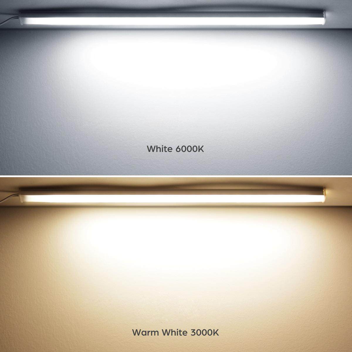 0/40/5cmL0条欧规ED硬灯带隔板触摸开关可调光小夜灯橱柜3灯条