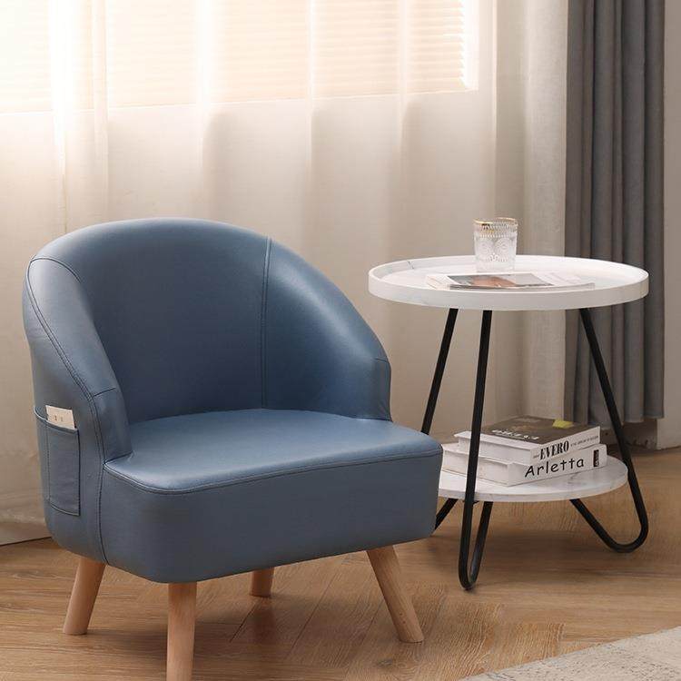 单人沙矮椅靠背小椅子小型闲矮脚凳发懒人985卧室迷你阳休台喂奶t