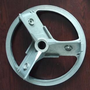 负压风机配件工809业排气扇风叶轮电铝机轮角养殖场叶风机机轮配