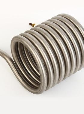 30517不锈钢弹弹簧加热管热流道簧加热圈模具管加4热圈发热电热