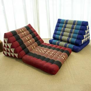 泰MZB南国角飘窗三靠垫东亚地铺睡垫靠枕腰靠泰式 发榻榻米沙腰靠