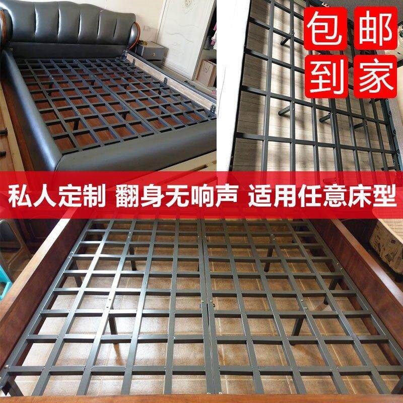 排骨架床骨架子床板支撑架1.8米全钢铁架龙骨架床架支伸缩杆1.5米