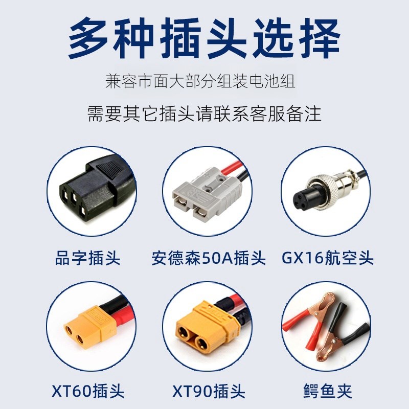 大功率V1.V磷酸铁锂铅酸电池充电器 串3.2V .8V10200