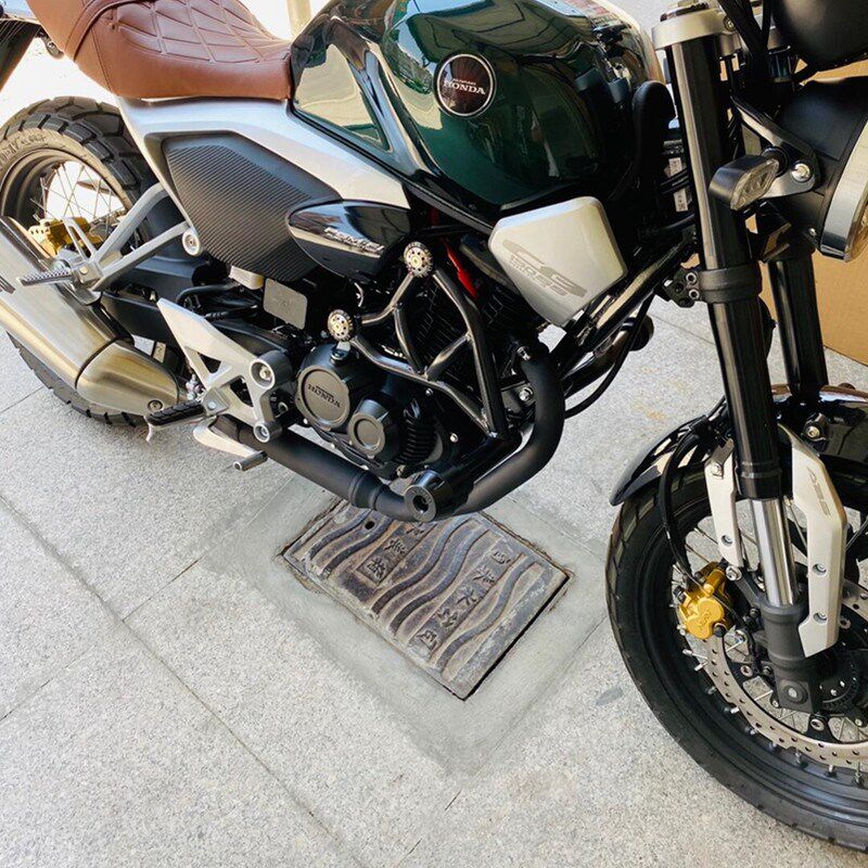 适用于挚道CB190SS保险杠防摔杠竞技杠WH175-3后货架尾箱架扶手架