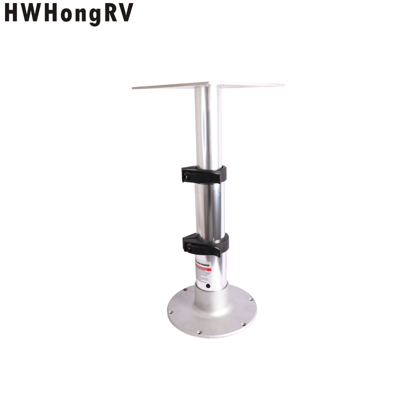 升降桌腿房车气动游艇自动升降桌架船舶餐桌配件MPV桌架RV桌撑