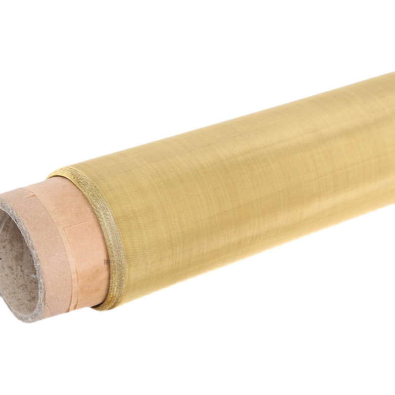 铜网油漆过滤网黄铜网过滤铜筛网防尘网铜丝信号屏蔽网100目