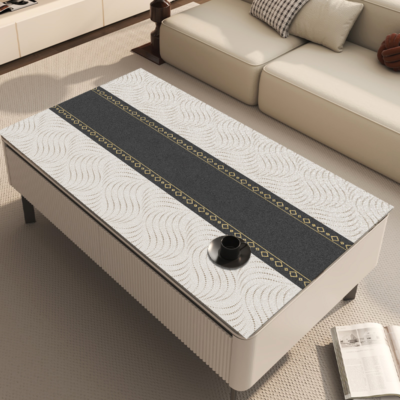 茶几垫桌垫防油防水皮革硅胶免洗餐桌垫隔热垫台布桌面保护垫子