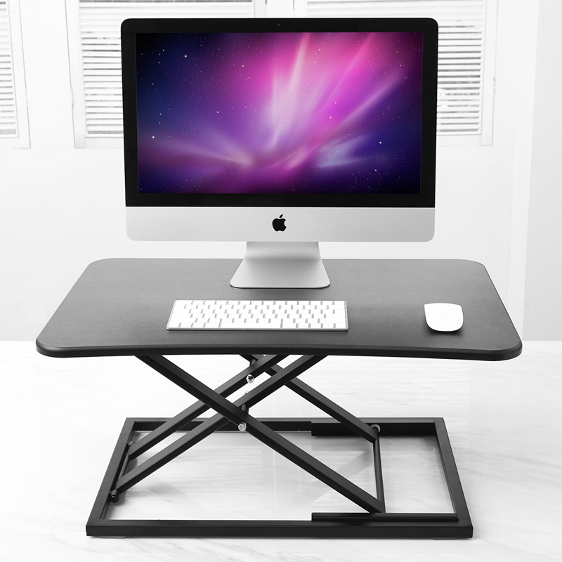 站立办公桌台式电脑显示器增高架可调节升降笔记本支架坐站两用桌