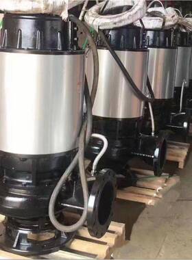 机筒不锈污水潜水2电泵WQP10-1MYM0钢-1污.1寸单相潜水排污水泵