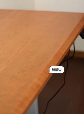 实木樱桃木电动升降ZAH桌家智升能调节办公书桌用桌长客厅工学习