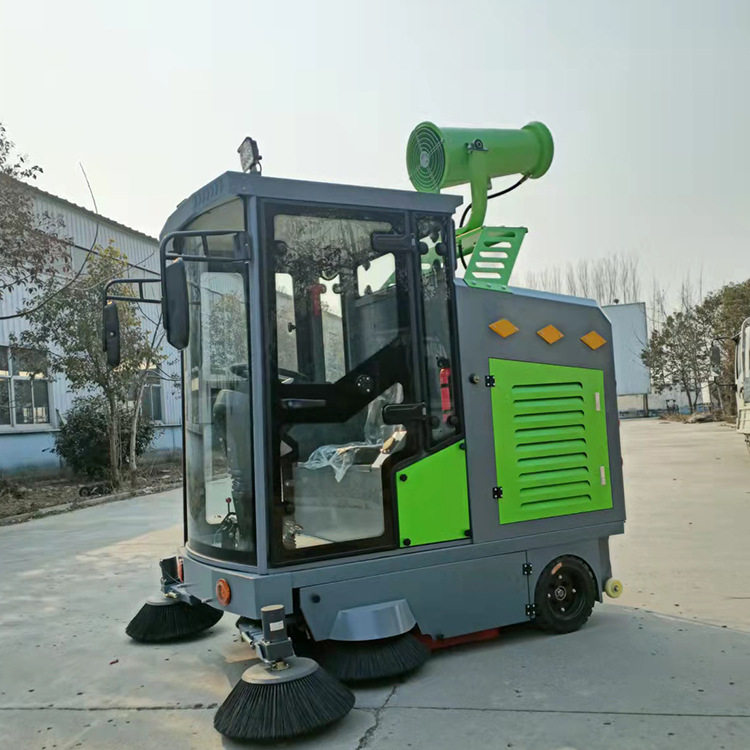 工厂座驾式多功能环卫扫地车