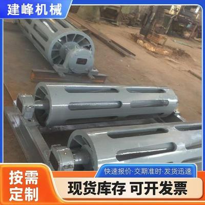 输送带矿用排渣滚筒转包动胶输送筒机防跑偏滚排渣改向式JYV滚筒