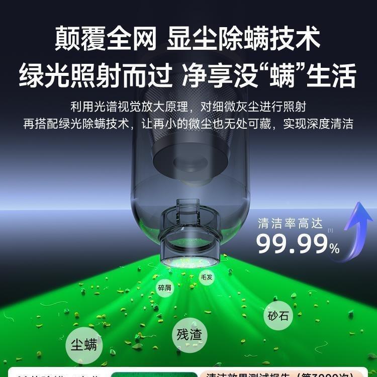 载吸合尘器车车用力吸米力功JYV率无线充电适汽车小型手持手持式