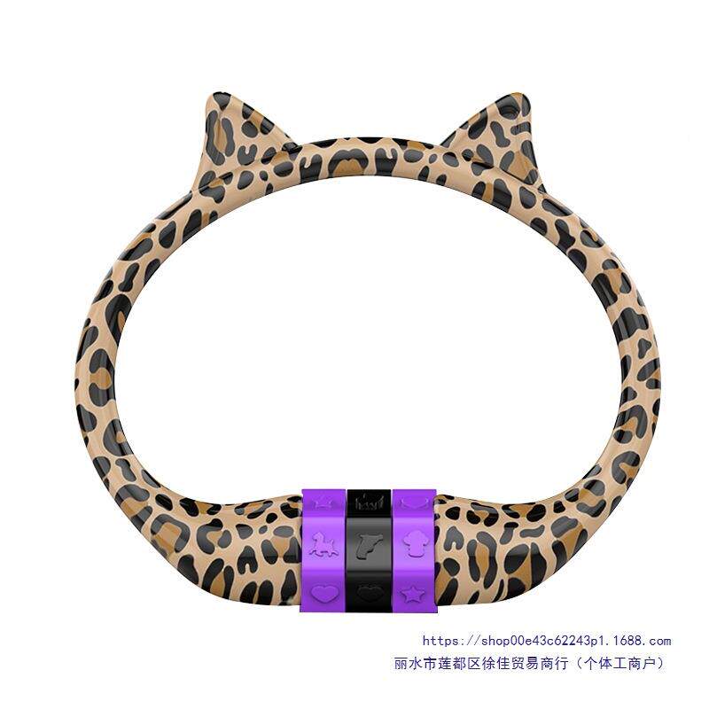 空蛹自行车锁豹密码AUI锁山地公路车纹童车车链单条锁配件大全