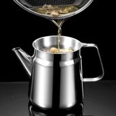 不锈钢SEB油壶家用过油滤罐带能盖油瓶多功橄榄油之储油器厨房醋