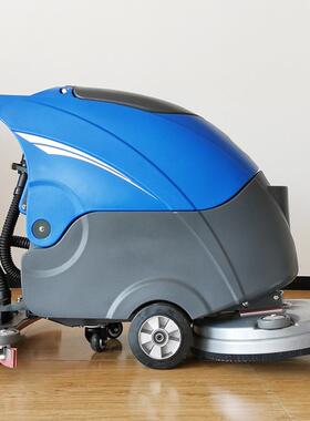 工厂车间座驾式设洗地机充电式手推用地面清洁SUZ备单双刷盘可选