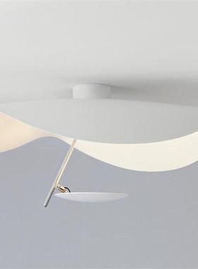 意大利创吊意飞碟餐吊CYA灯性荷叶艺术厅卧室服装个店现代轻奢客